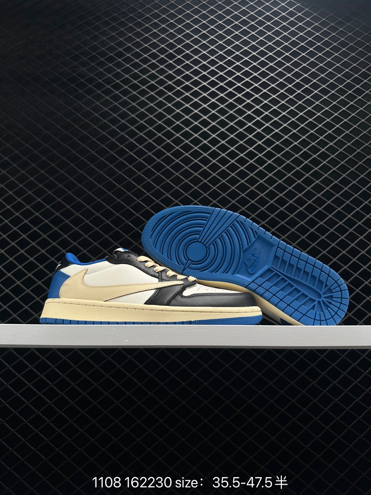 fragment design x Travis Scott x  Air Jordan 1 Low OG SP